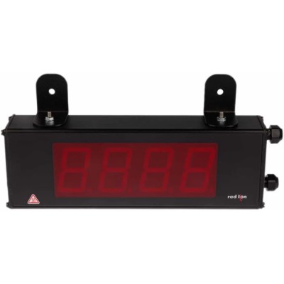 Red Lion 4 Digit Manual Reset Digital Counter with 57mm Digit Height LD200400