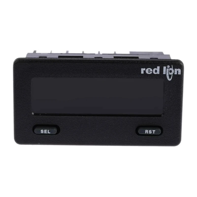 Red Lion Digital Panel Multifunction Meter for Voltage and Current with LCD Display, Cutout 32.8 mm x 68 mm CUB5