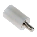 RS PRO M3 Standoff, 13 mm Body Length, 6 mm Stud Length, Polyamide 66 Insulated Threaded Male/Female Connector 653-9403