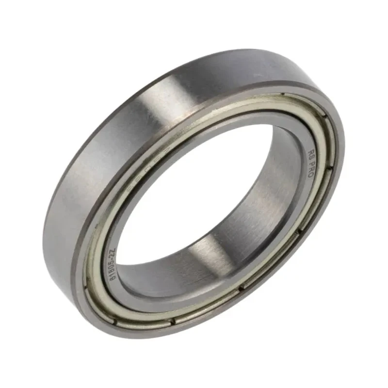 RS PRO Single Row Deep Groove Ball Bearing 25 mm ID, 37 mm OD, 7 mm Width, Steel Cage and Balls 6805-2Z