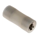 RS PRO Standoff M4, 20 mm Body, Female/Female Thread, Polyamide 66 Insulated, Round Shape, Plain Finish 653-9469
