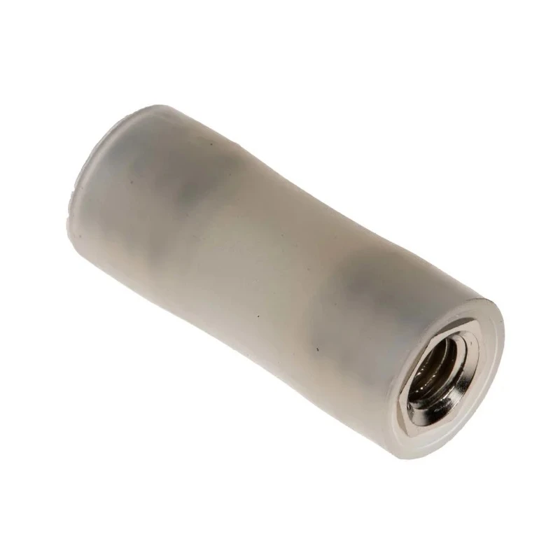 RS PRO Standoff M4, 20 mm Body, Female/Female Thread, Polyamide 66 Insulated, Round Shape, Plain Finish 653-9469