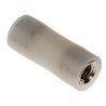 RS PRO Standoff M4, 20 mm Body, Female/Female Thread, Polyamide 66 Insulated, Round Shape, Plain Finish 653-9469