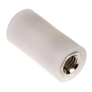 RS PRO Insulated Threaded Standoff M6, 25 mm Body Length, Polyamide 66 Material, Female/Female Configuration 653-9481
