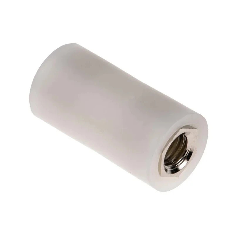 RS PRO Insulated Threaded Standoff M6, 25 mm Body Length, Polyamide 66 Material, Female/Female Configuration 653-9481