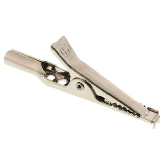 Hirschmann Test & Measurement Black Crocodile Clip Nickel Plated Steel Contact 4A 930120000