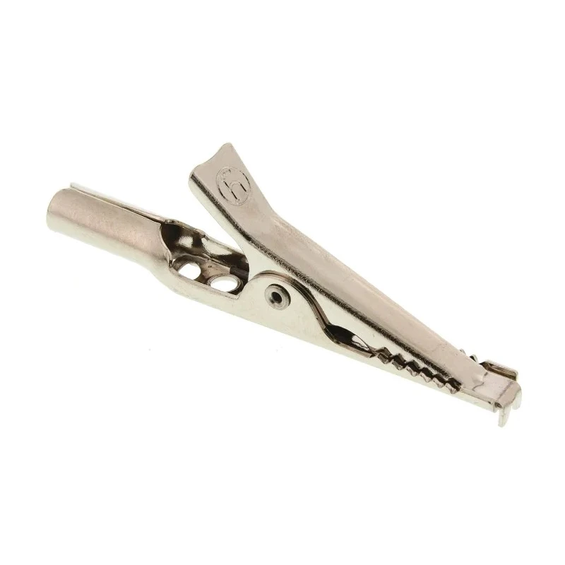 Hirschmann Test & Measurement Black Crocodile Clip Nickel Plated Steel Contact 4A 930120000