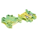 Phoenix Contact Earth Terminal Block UT 6-PE Series Green Yellow 0.2mm² to 10 mm² Screw Termination 41A Current ATEX 3044157