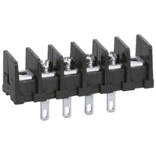 Sato Parts ML-40- Series Non-Fused Terminal Block, 3-Way, 10A Screw, Cable Mount, 250V, Polybutylene Terephthalate S1AXF