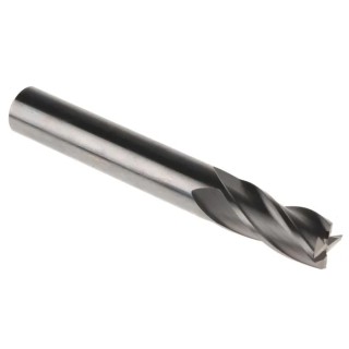 Dormer End Mill Solid Carbide Cutter 10 mm Diameter 22 mm Cut Length 10 mm Shank S90410.0