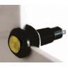 Marl Yellow Panel Mount Indicator 12, 28V Solder Tab Termination Black Bezel 8.1mm Mount 698-521-63