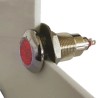 Marl Panel Mount LED Indicator Red Diffused Lens 12.7 mm Mount Hole IP67 12-28V dc 16mA Maximum Forward Current 538-501-63