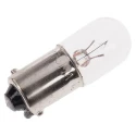 RS PRO BA9S Clear Indicator Light 6V 75mA T3 1/4 Lamp 10.5mm x 29mm Korea BA9S