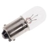 RS PRO BA9S Clear Indicator Light 6V 75mA T3 1/4 Lamp 10.5mm x 29mm Korea BA9S