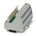 Phoenix Contact 50-Contact Female Interface Module, Flat Ribbon Cable Connector, DIN Rail Mount, 1A, 60V AC, Model 2315081