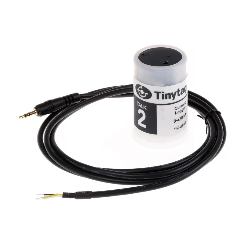 Gemini Current Data Logger Talk 2 TK4802, USB, Serial Interface, ±0.2% Accuracy, IP30, Battery Powered TK4802