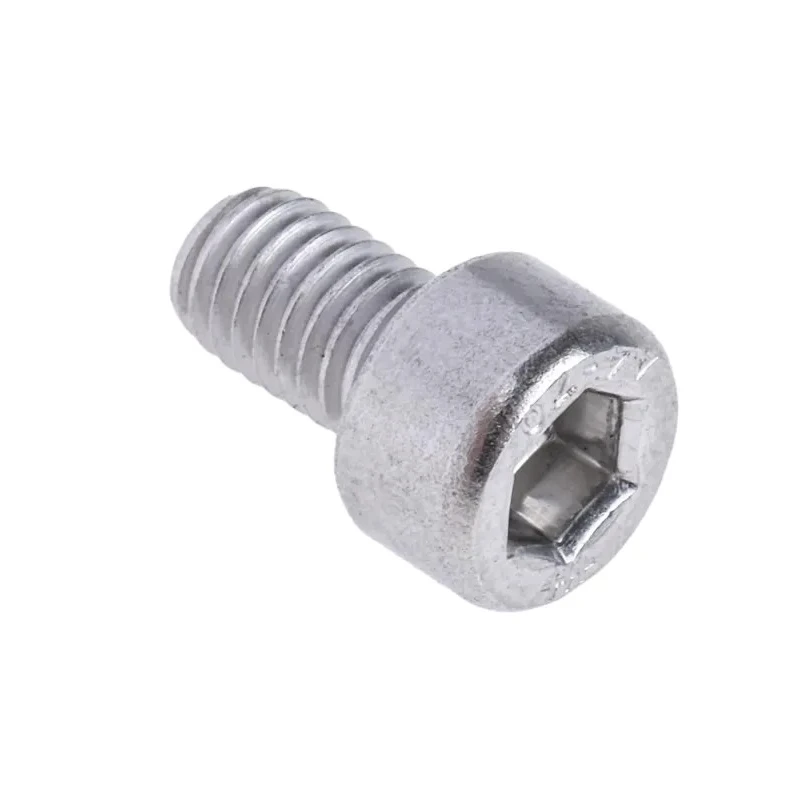 RS PRO Plain Stainless Steel Hex Socket Cap Screw M5 x 8 mm 660-4633