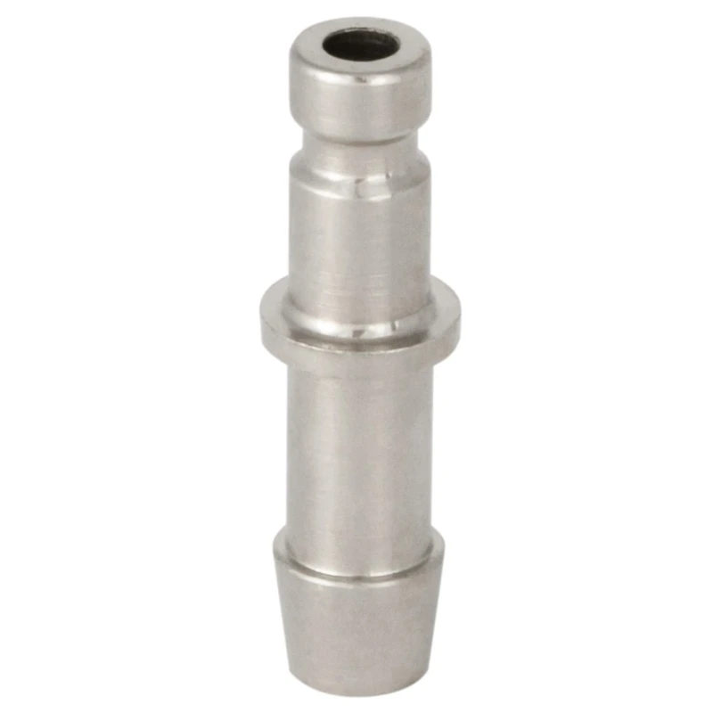 RS PRO Brass Pneumatic Quick Connect Coupling Female Male 3mm Single Shut Off Valve Nickel Plated Series 20 667-1774