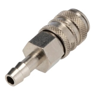 NEUTRAL Brass Pneumatic Quick Connect Coupling Female Male 6mm Single Shut Off Valve 667-1822