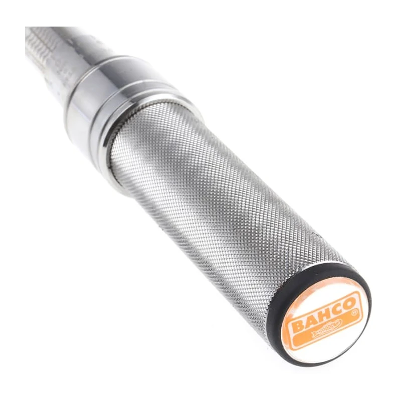 Bahco Click Torque Wrench, Mechanical, 20 To 100 Nm Torque Range, 9.53 mm Square Drive, 406 mm Overall Length 7455-100