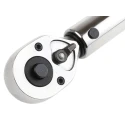 Bahco Click Torque Wrench, Mechanical, 20 To 100 Nm Torque Range, 9.53 mm Square Drive, 406 mm Overall Length 7455-100