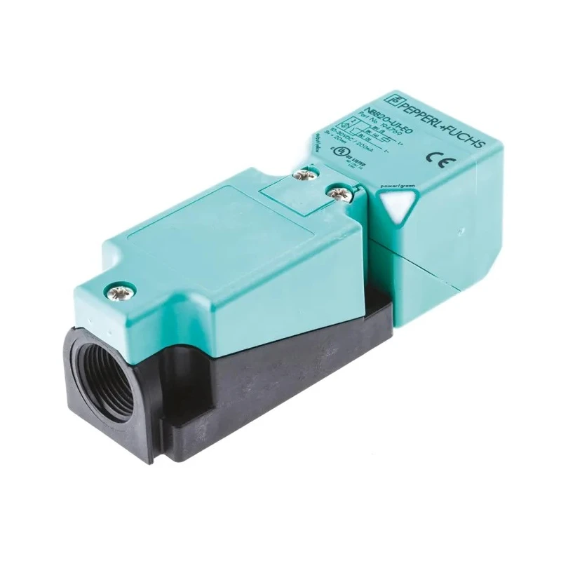 Pepperl + Fuchs Block Inductive Proximity Sensor M20 x 1.5 Thread, NBB20-U1-E0, 3 V, 20 mm Detection, 30 V DC, 200 mA Output