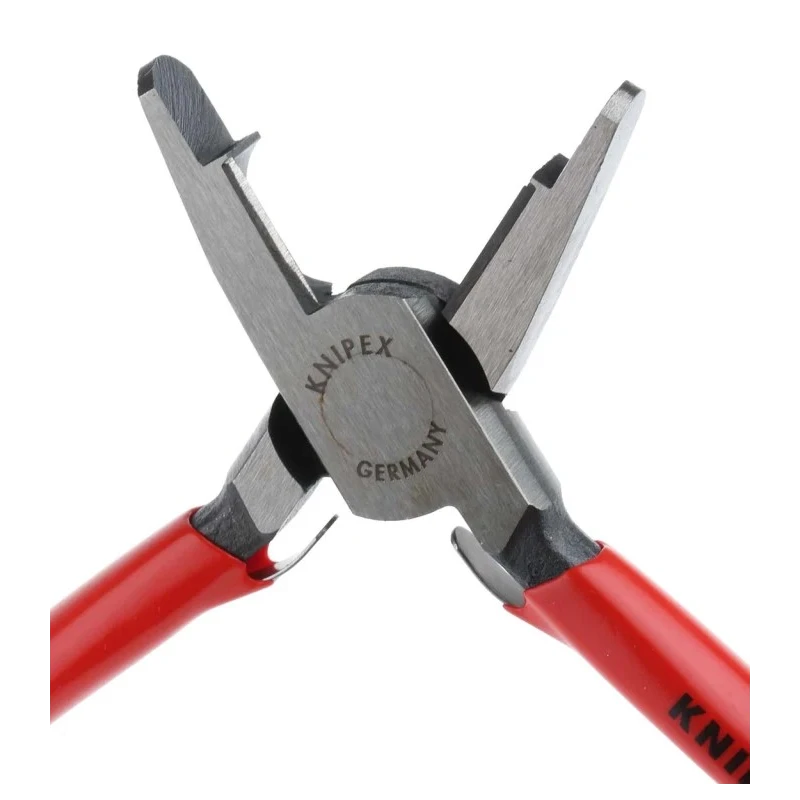 Knipex Crimp Tool for Scotchlok Connectors 0.4 to 1.1 mm, Plastic Coated Handle, 155mm Length 97 50 01 RS