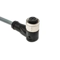 Pepperl + Fuchs Sensor Actuator Cable Female 4 Way Right Angle to Unterminated, 5 m, PVC Jacket, 250V V1-W-5M-PVC