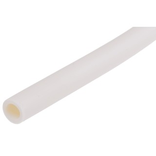 RS PRO Thermoplastic Elastomer Flexible Tubing 6.4 mm ID 9.6 mm OD White 3m 667-8426