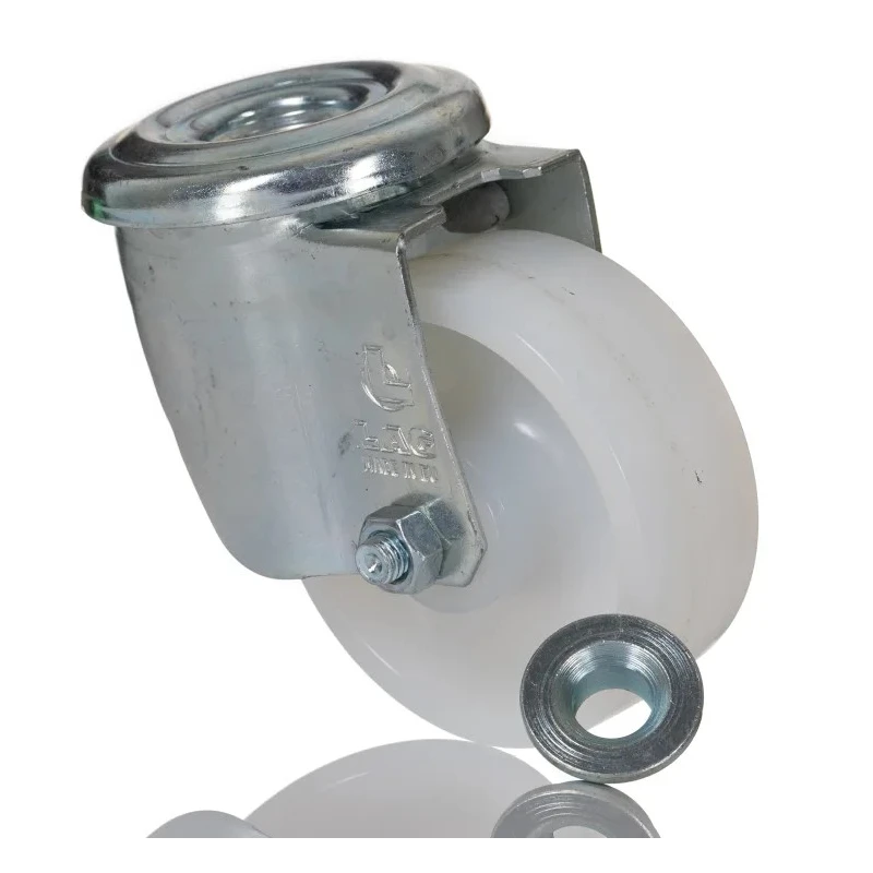 LAG Swivel Castor, 120 kg Load Capacity, 80 mm Polyamide Wheel, Medium Duty, Swivel Rotation, Model 18962 FB
