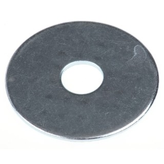 RS PRO Steel Bright Zinc Plated Mild Steel Mudguard Washer M10, 40mm External Diameter, 10.5mm Inside Diameter 666-7781