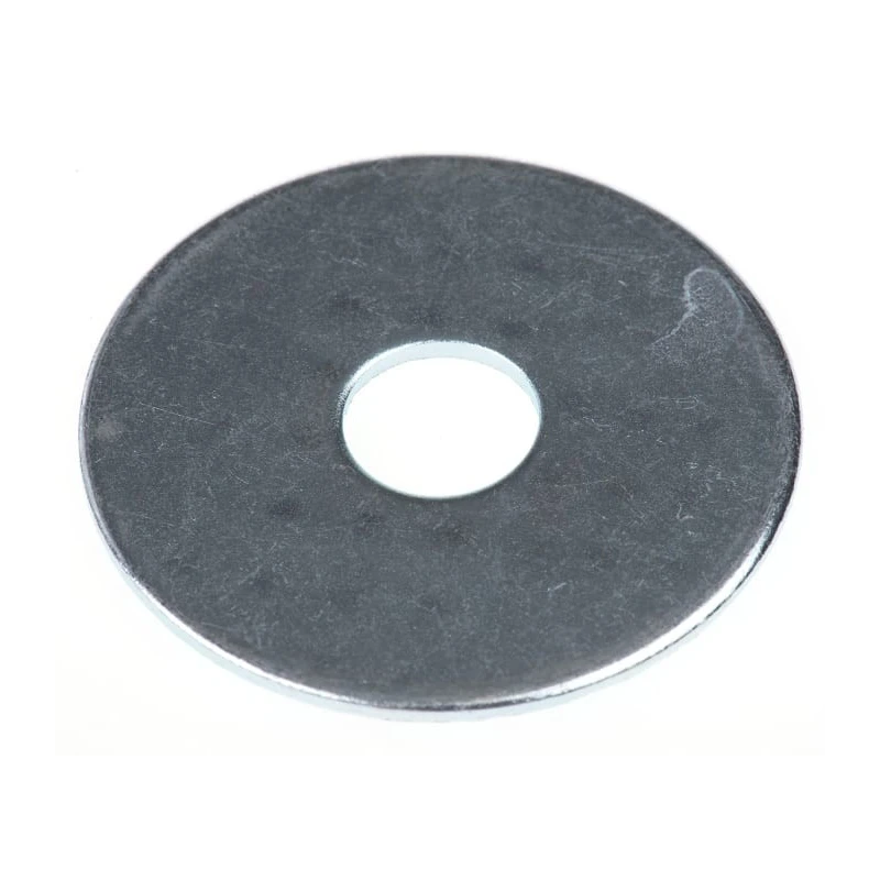 RS PRO Steel Bright Zinc Plated Mild Steel Mudguard Washer M10, 40mm External Diameter, 10.5mm Inside Diameter 666-7781