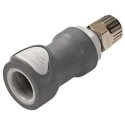 Colder Products Hose Connector 6.35 mm ID, Polypropylene Body, 8.3 bar Maximum Pressure NS4D13006