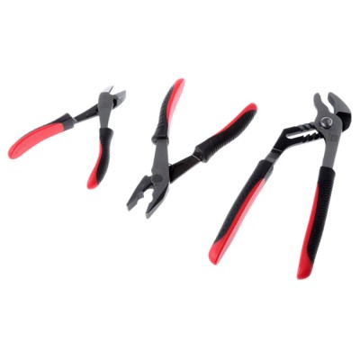 RS PRO 3-Piece Cutter & Plier Set Combination Plier, Diagonal Cutter, Water Pump Pliers 668-5893