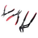 RS PRO 3-Piece Cutter & Plier Set Combination Plier, Diagonal Cutter, Water Pump Pliers 668-5893