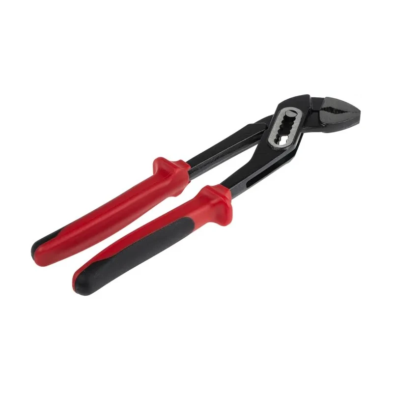 RS PRO Water Pump Plier 250mm Chrome Vanadium Steel Full Polished Phosphate Black 668-5903