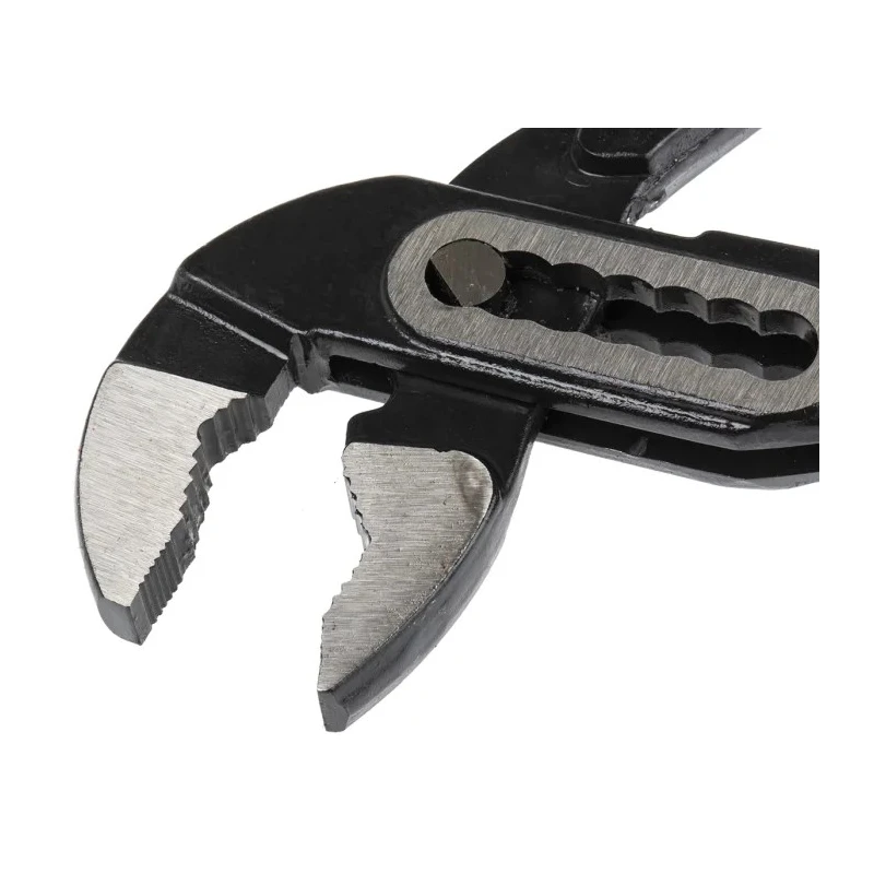 RS PRO Water Pump Plier 250mm Chrome Vanadium Steel Full Polished Phosphate Black 668-5903