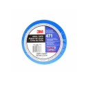 3M Blue Vinyl Lane Marking Tape 50mm x 33m, 0.14mm Thickness, Rubber Adhesive 471