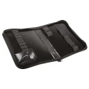 RS PRO Black Vinyl Reinforced Tool Case 308 x 220 x 50 mm 669-6650