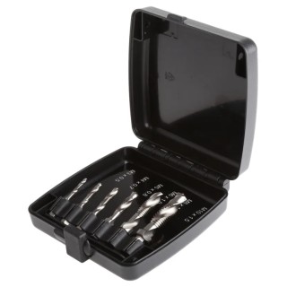 RS PRO Tap & Drill Set, Metric Standard Hexagon Drive Hand Tap, Thread Size M3 to M10, HSS Material 669-9407
