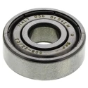SKF Single Row Deep Groove Ball Bearing 8 mm ID, 22 mm OD, 7 mm Width, Sheet Metal Cage, Steel Balls, Shielded 608-2Z/C3