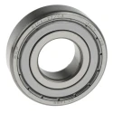 SKF Single Row Deep Groove Ball Bearing 20 mm ID, 47 mm OD, 14 mm Width, Shielded, Steel Balls, C3 Clearance 6204-2Z/C3