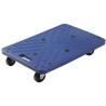 RS PRO Polypropylene Dolly with 100 kg Load Capacity, 400 mm Width x 600 mm Length x 110 mm Height 669-3702