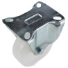 LAG Fixed Castor Wheel 100mm Diameter, 120kg Load Capacity, Polyamide Wheel, Galvanised Steel Frame, Model 18865