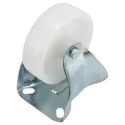 LAG Fixed Castor Wheel 100mm Diameter, 120kg Load Capacity, Polyamide Wheel, Galvanised Steel Frame, Model 18865