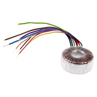 RS PRO Toroidal Transformer 230 V AC Primary 2 x 15 V AC Secondary 500mA 15 VA Dual Output Model 671-9069