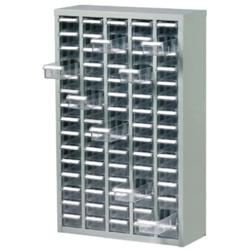 RS PRO Drawer Storage Unit 75 Steel Cabinet 937 mm x 586 mm x 222 mm Grey 669-3803