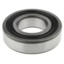 SKF Single Row Deep Groove Ball Bearing 30 mm ID, 62 mm OD, 16 mm Width, C3 Clearance, Sealed Sheet Metal Cage 6206-2RS1/C3
