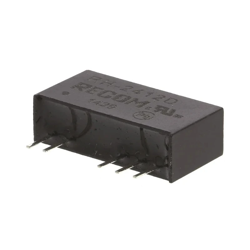 Recom RH Series 1W SIP Dual Output Medical Approved Isolated DC/DC Converter, 12V dc 42mA Output, 3kV DC Isolation RH-2412D