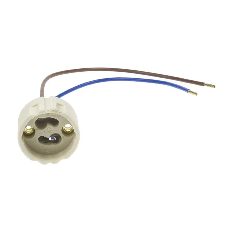 BJB Halogen Lamp Holder GU10 GZ10 Screw Mount, Ceramic Mica Material, 250V 660W 25.818.2910.00